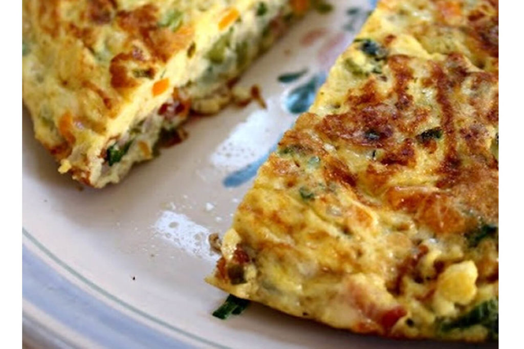 Receita de Omelete de Legumes