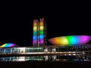 Congresso tem iluminação especial pelo Dia Internacional do Orgulho LGBTQIAP+ – Notícias