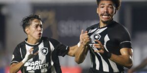 Líder Botafogo mostra força e arranca empate com Santos no Brasileiro