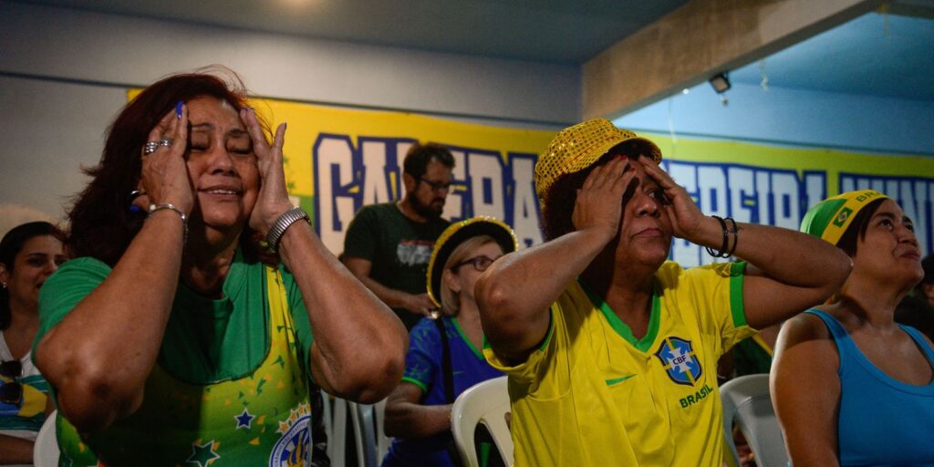 Eliminação da seleção feminina decepciona torcedoras