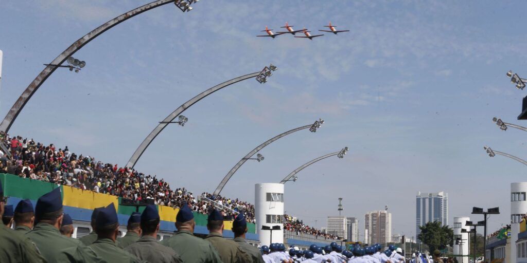 Sambódromo de São Paulo recebe desfile de 7 de setembro