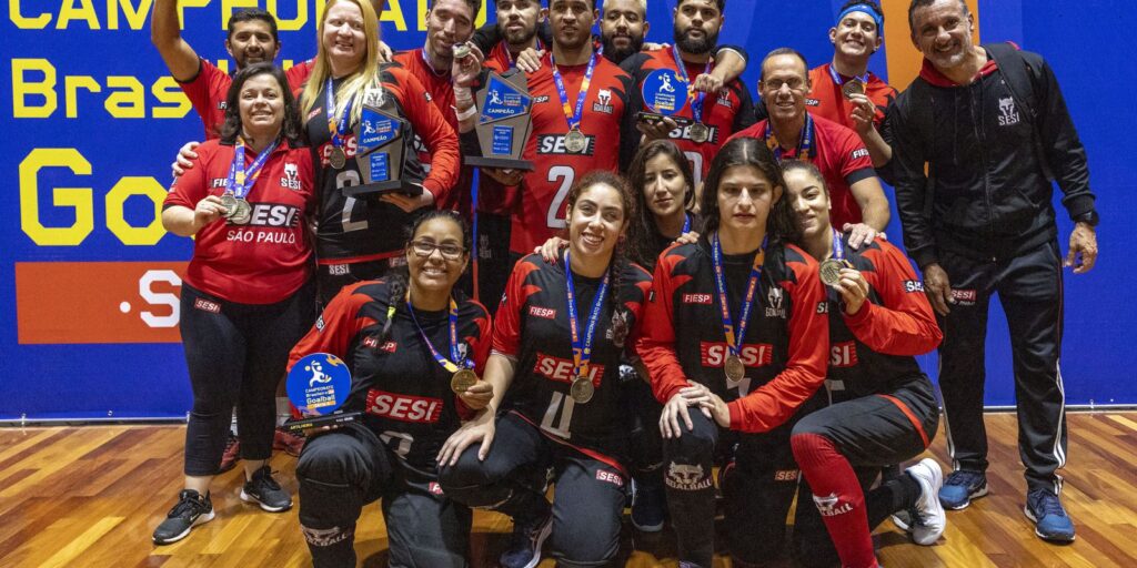 Sesi-SP domina Campeonato Brasileiro de goalball