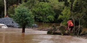 Chuvas intensas afetam ao menos 78 cidades de Santa Catarina