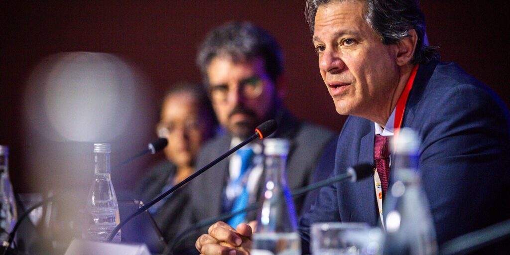 Cota do Brasil no FMI pode ser revista, diz Haddad