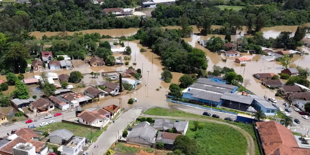 Temporais no Paraná: quase 57 mil pessoas foram afetadas