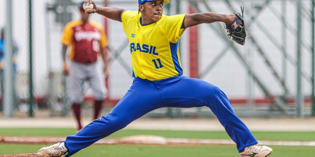 Brasil surpreende e bate Venezuela na estreia no beisebol no Pan