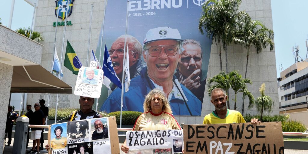 Filhos, ex-jogadores e fãs celebram legado de Zagallo