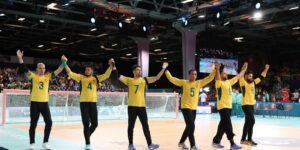 Seleção masculina de goalball garante medalha de bronze em Paris