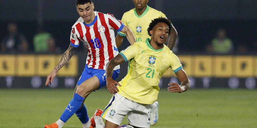 Eliminatórias: Brasil joga mal e perde para o Paraguai por 1 a 0