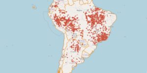 Brasil concentra 71,9% das queimadas na América do Sul nas últimas 48h