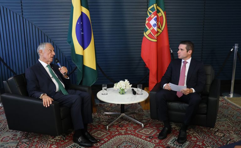 Em encontro na Câmara, Hugo Motta e presidente de Portugal criticam protecionismo – Notícias