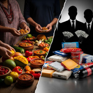 A luta pela soberania alimentar no Brasil: entre o poder do lobby ultraprocessado, a herança colonial e a resistência por um prato mais justo e saudável.