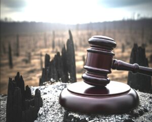 Processo administrativo no Consema-MT anula multa de R$ 5,4 milhões por desmatamento devido à prescrição, destacando a lentidão do sistema punitivo.