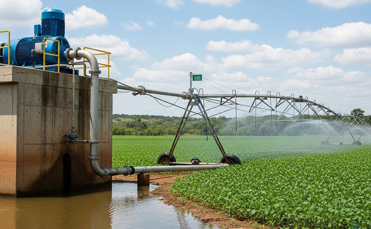 SEMA-MT autoriza captação de 3,7 milhões de litros de água por hora para o agronegócio