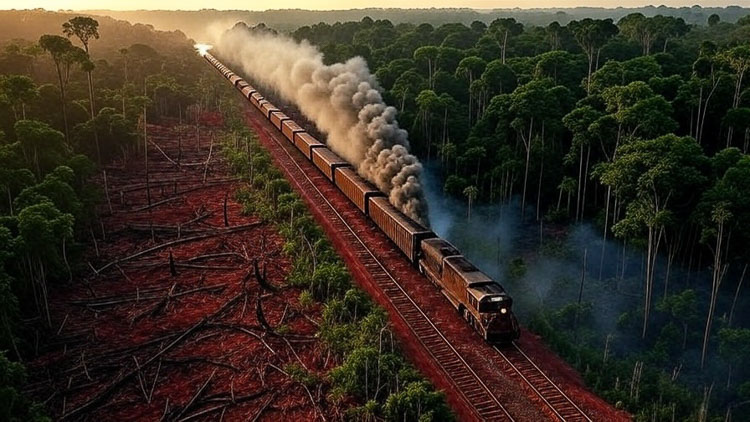 Ferrogrão: estudo revela trilhos de destruição na Amazônia e a aliança entre Estado e agronegócio