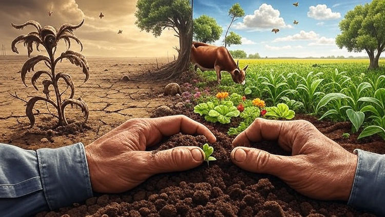 Estudo da Unicamp, Embrapa e outras instituições apresenta o Protocolo Padrão de Agricultura Regenerativa (PARS), um guia com 124 indicadores para uma produção agrícola sustentável que recupera o solo, sequestra carbono e aumenta a renda do produtor.