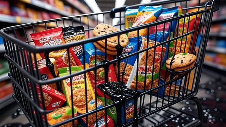 Estudo do Idec revela que metade dos ultraprocessados analisados, incluindo opções infantis e plant-based, contém resíduos de agrotóxicos.