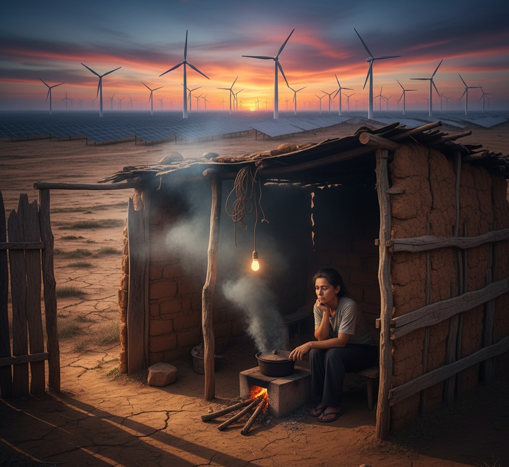 Às vésperas da COP30, estudo do Ineep revela que a mudança para fontes limpas pode aprofundar desigualdades se não incluir quem mais precisa: dos custos de cozinha à mobilidade esquecida.