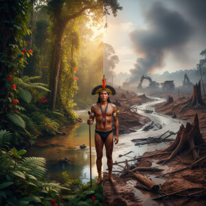 Análise de pesquisadoras expõe como a exploração de terras, o garimpo e a negligência estatal continuam um ciclo de violência iniciado há mais de 500 anos, mantendo os povos originários em uma luta constante por direitos básicos.