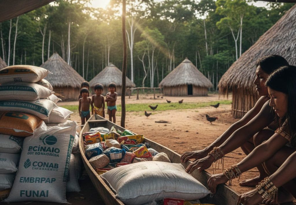 Insegurança alimentar na Aldeia Kamay