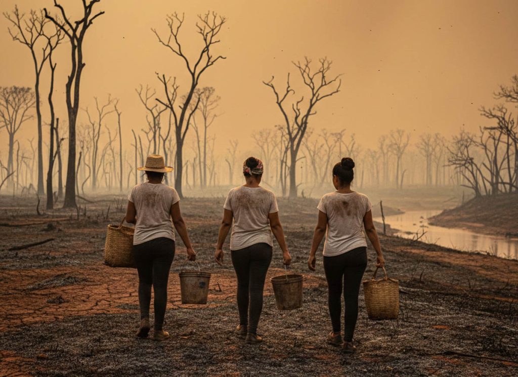 mulheres do Pantanal