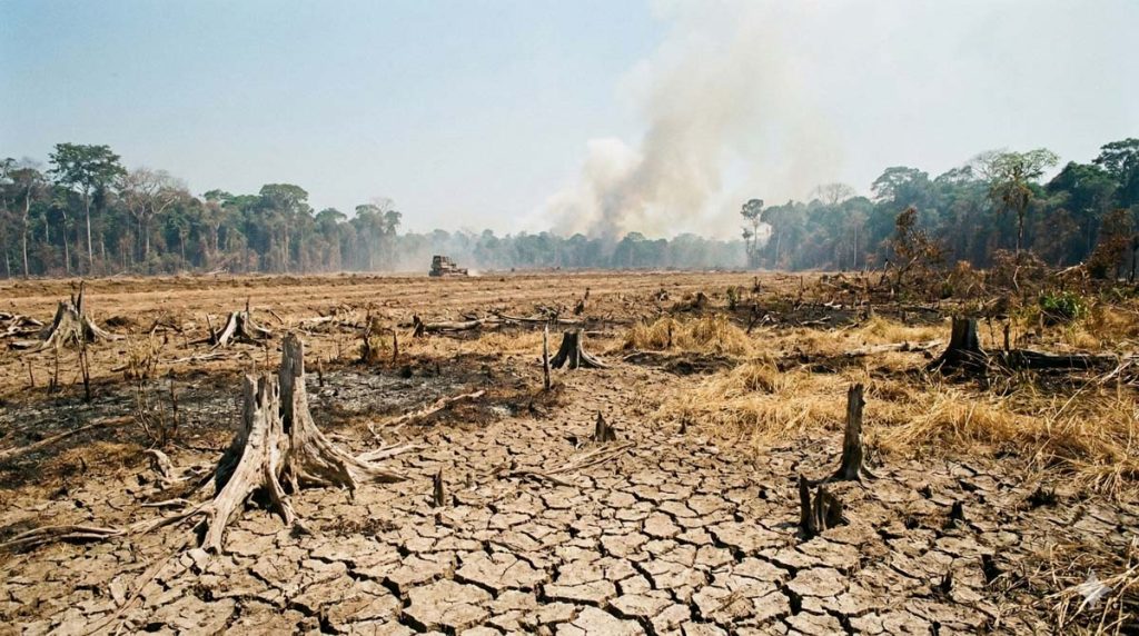 desmatamento na Amazônia