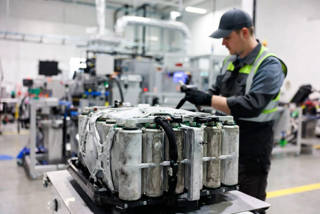 reciclagem bateria carro elétrico
