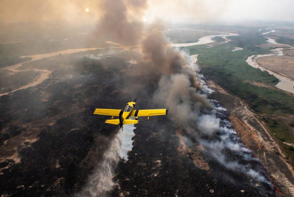 incêndios florestais em Mato Grosso